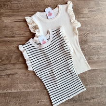 Load image into Gallery viewer, Sleeveless Ruffle Knit Top