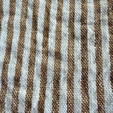 Load image into Gallery viewer, Taupe Stripe Mini Dress