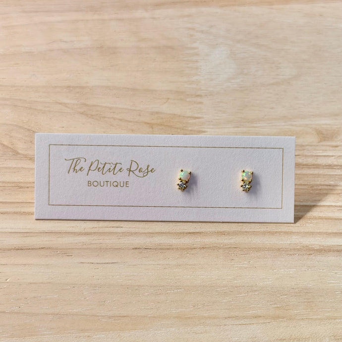 Opal Stud Earrings 280