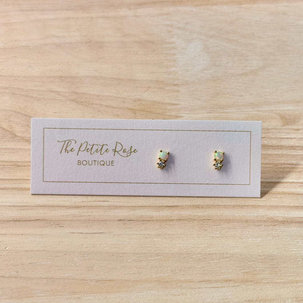 Opal Stud Earrings 280