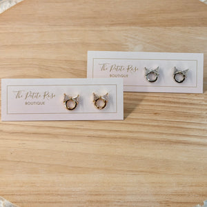 Bow Stud Earrings 267