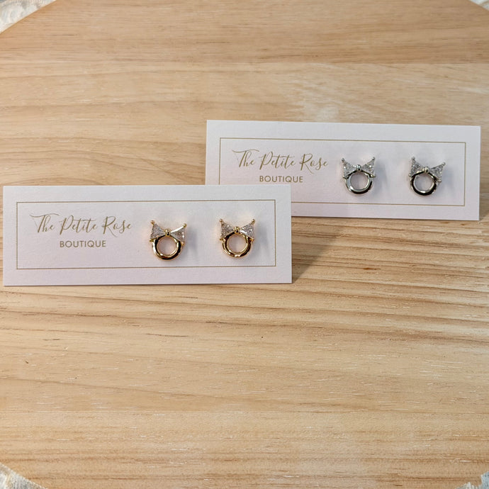 Bow Stud Earrings 267