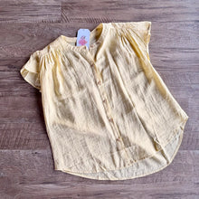 Load image into Gallery viewer, Ruched Shoulder Ruffle Sleeve Top