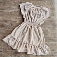 Load image into Gallery viewer, Taupe Stripe Mini Dress