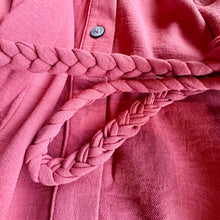 Load image into Gallery viewer, Plus Bell Sleeve Woven Mini Dress
