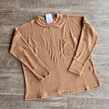 Load image into Gallery viewer, Ribbed Melange Hacci Top with Pocket