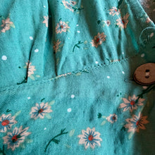 Load image into Gallery viewer, Green Floral Vintage Summer Dress