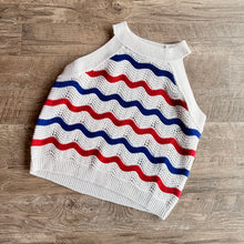 Load image into Gallery viewer, Wavy Americana Sweater Top