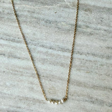 Load image into Gallery viewer, 18k Gold Non-Tarnish Freshwater Pearl Necklaces - 287