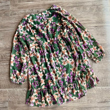 Load image into Gallery viewer, Long Sleeve Floral Mini Dress