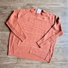 Load image into Gallery viewer, High Low Oversized Rust Sweater