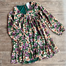 Load image into Gallery viewer, Long Sleeve Floral Mini Dress