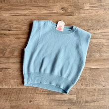 Load image into Gallery viewer, Sleeveless Sweater Crop Top