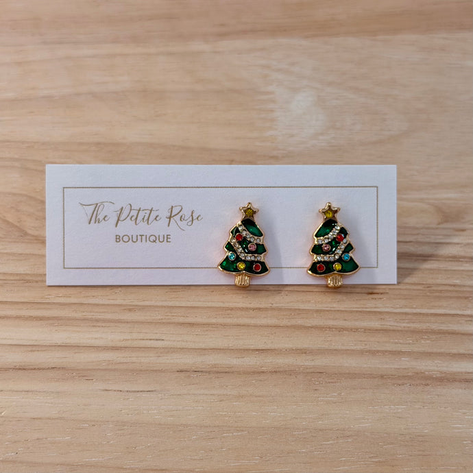 Christmas Tree Earrings 254