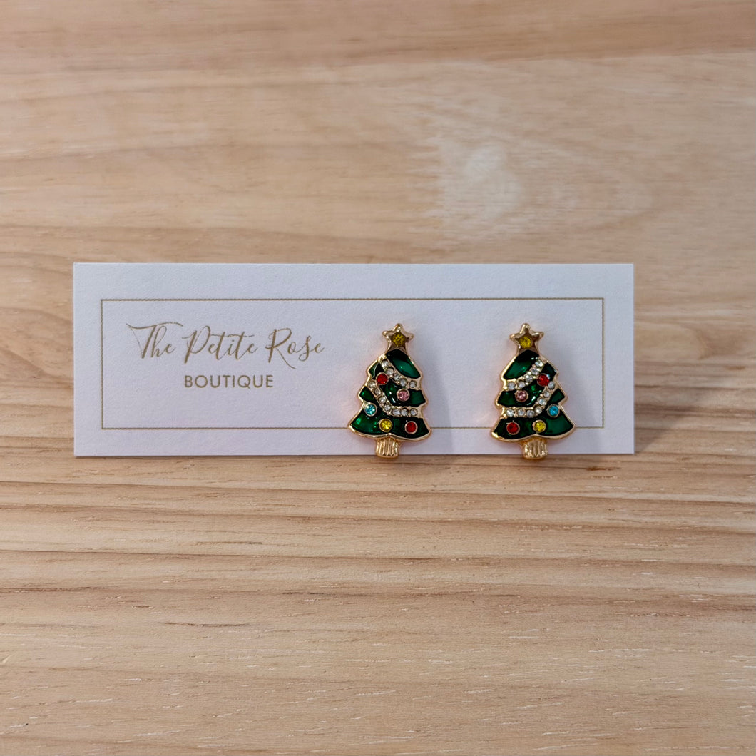 Christmas Tree Earrings 254