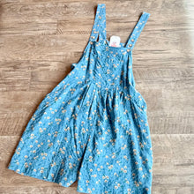 Load image into Gallery viewer, Blue Floral Overalls