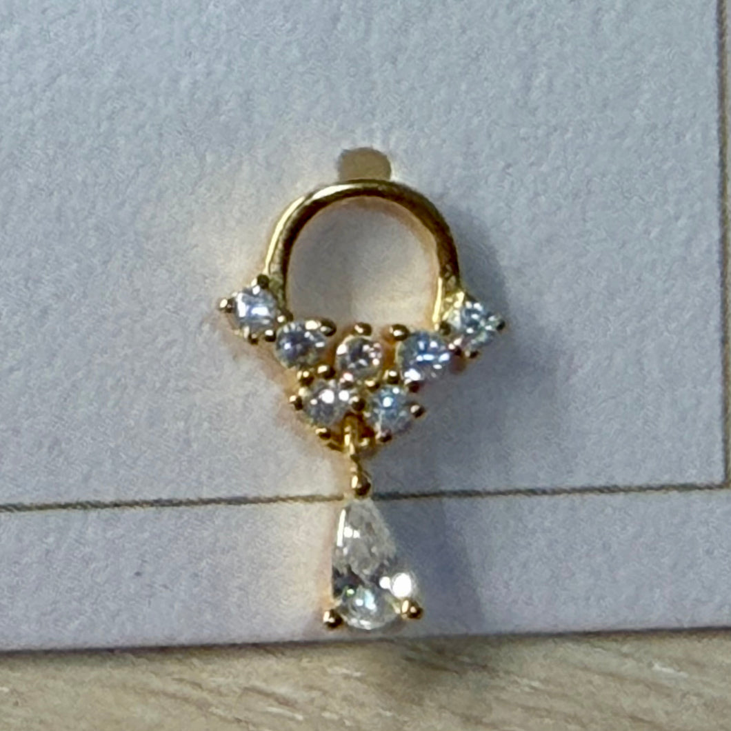 Pave Drop Earrings 281