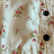 Load image into Gallery viewer, White Floral A-line Mini Dress