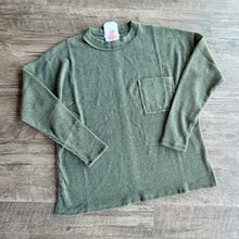 Load image into Gallery viewer, Ribbed Melange Hacci Top with Pocket