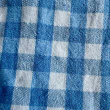 Load image into Gallery viewer, Blue Gingham Mini Dress