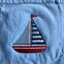 Load image into Gallery viewer, Embroidered Sailboat Pocket Tee