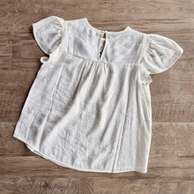 Load image into Gallery viewer, White Floral Embroidered Top
