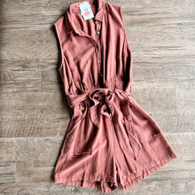 Load image into Gallery viewer, Sleeveless Woven Romper
