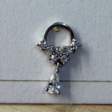 Load image into Gallery viewer, Pave Drop Earrings 281