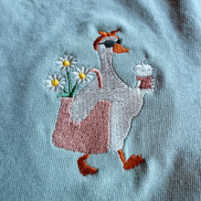 Load image into Gallery viewer, Embroidered Market Goose Tee
