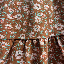 Load image into Gallery viewer, Ditsy Mocha Mini Skirt