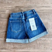 Load image into Gallery viewer, High Rise Cuff Shorts