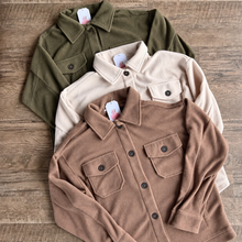 Load image into Gallery viewer, Oversized Basic Fleece Shacket