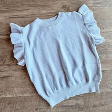 Load image into Gallery viewer, Ruffle Sleeve Knit Top