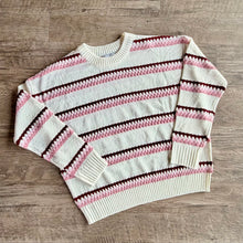 Load image into Gallery viewer, Honeycomb Multi Stripe Sweater