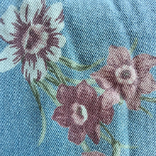 Load image into Gallery viewer, Vintage Floral Denim Pocket Top