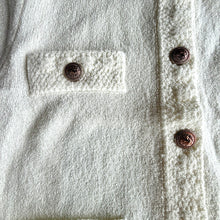 Load image into Gallery viewer, Puff Sleeve Button Up Sweater