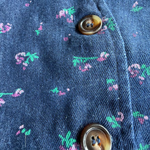 Load image into Gallery viewer, Dark Denim Ditsy Vest