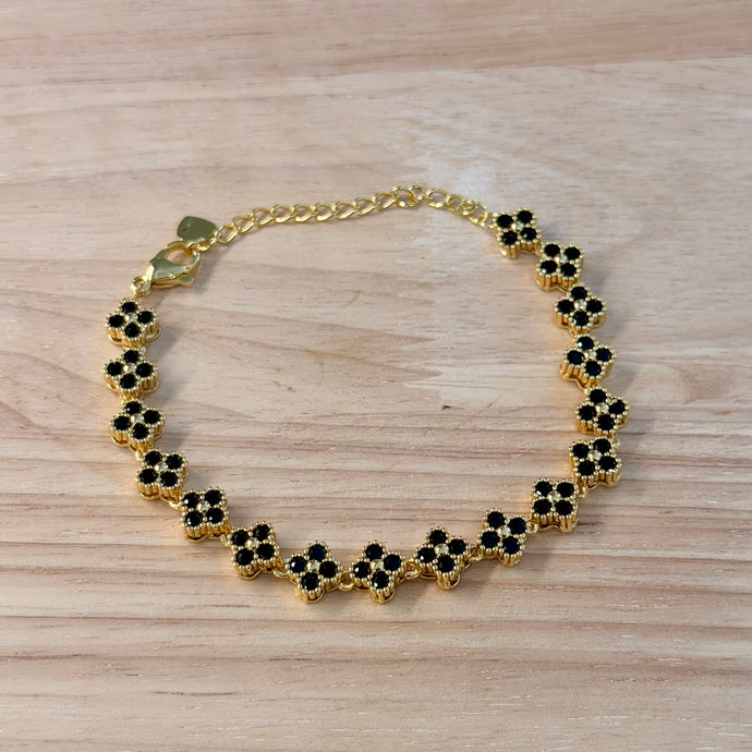 Quatrefoil Clover Tennis Bracelet 262