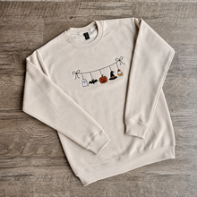 Load image into Gallery viewer, Embroidered Halloween Rope Sweatshirt
