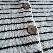 Load image into Gallery viewer, Striped Button Down Cardigan