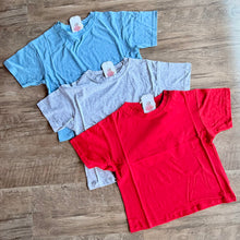 Load image into Gallery viewer, Cotton Crew Neck Crop Tee