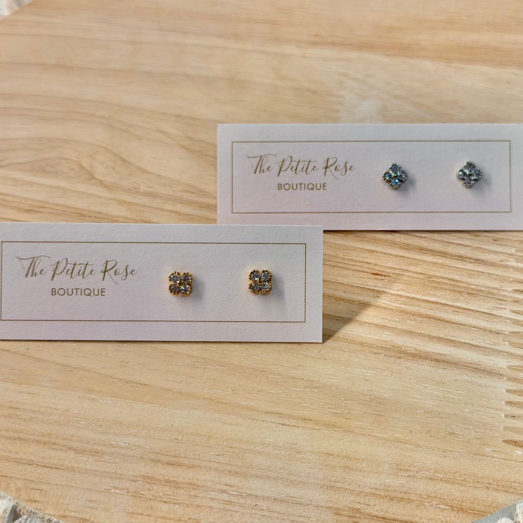 Clover Quatrefoil Stud Earrings 259